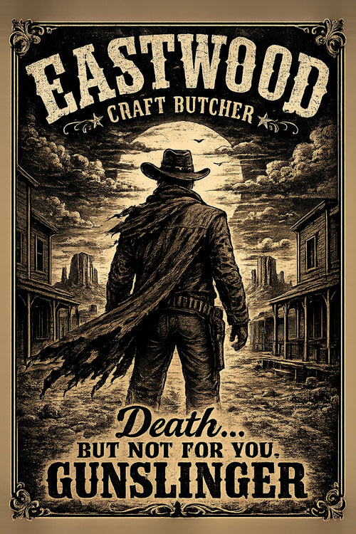 Eastwood Gunslinger T-Shirt – Black